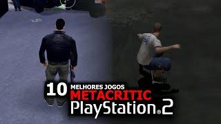 TOP 10 MELHORES JOGOS DO PS2 segundo o METACRITIC