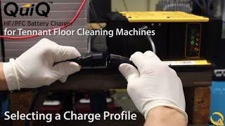 Delta-Q QuiQ Charger for Tennant Machines: Selecting a Charge Profile