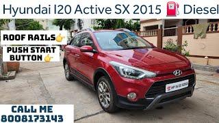 Hyundai I20 Active SX  Diesel 2015 For Sale @Haniya Car Decors #Guntur