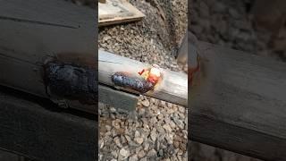 Welding tricks that make iron pipe joints stronger.#wrlders #welding #metalwork #fabrications