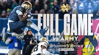 2024 SHAMROCK SERIES | Notre Dame Football vs No. 19 Army (Full Game)