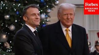 BREAKING NEWS: Donald Trump And Emmanuel Macron Meet In Paris Ahead Of Notre Dame Reopening Ceremony