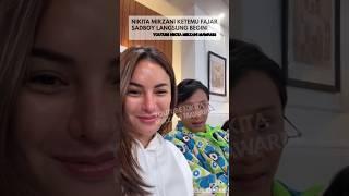 Nikita Mirzani Ketemu Fajar Sadboy #nikitamirzani