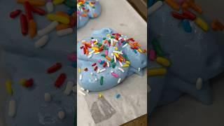 Blue Cloud Cookies Only Take 3 ingredients! ️  #recipe #foodhacks #shorts #snacks #kidsfun