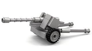 Lego WWII PaK-40 Instructions