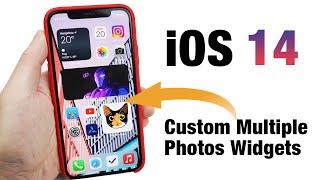 iOS 14: How To Add Multiple Custom Photo Widget on Home Screen