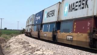 CN C44-9W #2726 leads Q194 at Wyatt, Mississippi