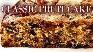 Professional Baker Teaches You How To Make FRUIT CAKE!