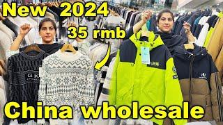 China Clothes market wholesale winter 2024