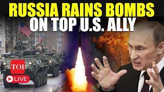 LIVE | Putin Orders Big Attack; Russia Drops 250 Bombs On U.S. Ally | NATO Troops On Russian Border