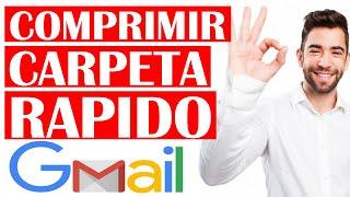 Como COMPRIMIR una CARPETA para ENVIAR por CORREO