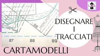 Disegnare i Tracciati dei cartamodelli Burda