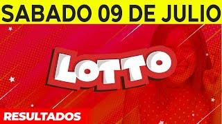 Resultados del Lotto del Sábado 9 de Julio del 2022