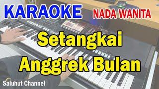 ANGGREK BULAN ll KARAOKE NOSTALGIA ll BROERY PASULIMA FEAT EMILIA CONTESSA ll NADA WANITA B=DO