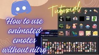 ༊*·˚ How to Use Animated Emotes Without Discord Nitro | Tutorial | Pinky