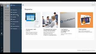 AmoCrm YouPlatform   интерфейс для amoCrm