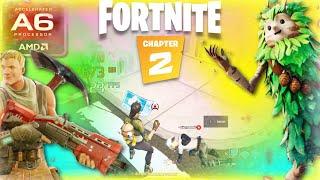 Fortnite Season 8 (AMD A6, Radeon R4 Graphics) Low End PC (512MB)