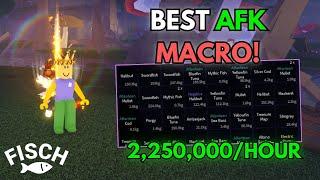 NEW BEST AUTO AFK FISCH MACRO ROBLOX! How To MACRO in FISCH!