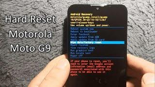 How to Hard Reset Motorola Moto G9 Mobile || Using Hard Reset, Factory Reset ||