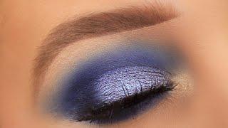 METALLIC NAVY BLUE SMOKEY EYE | EIMEAR MCELHERON