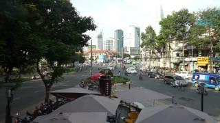 Johann Strauss II - The Blue Danube Waltz - Traffic in Saigon Vietnam