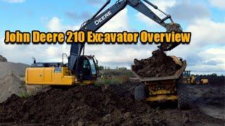 John Deere 210 Excavator Overview