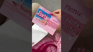 Barbie movie & dinner #barbie #barbie2023 #barbiemovie #margotrobbie