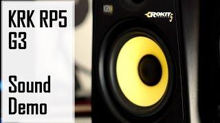 KRK Rokit 5 RP5 G3 sound test