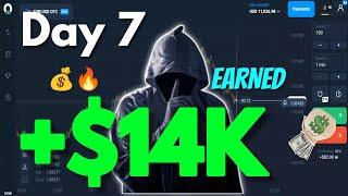 Olymp Trade Insane Profit $14,000 Using Simple RSI Strategy!