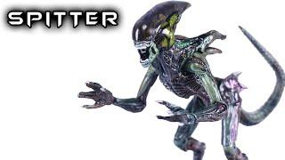 NECA SPITTER Xenomorph Aliens: Fireteam Elite Action Figure Review