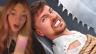 АЛИНА СМОТРИТ: Самая Опасная Ловушка в Мире! | MrBeast