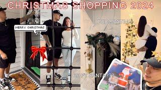 DECORATING MY HOUSE FOR CHRISTMASDecor shopping, haul, aesthetic home decor, couple, our FIRST home