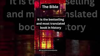 THE BIBLE : The Holy Book that contains spiritual teachings and moral precepts.#bible #spirituality