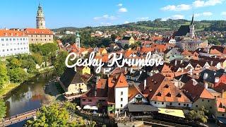 [4K]Český Krumlov: A fairy-tale town in the South Bohemia region of the Czech Republic / 2023