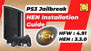 PS3 Jailbreak HEN Tutorial – Play Backup Games & Homebrew Apps Easily!