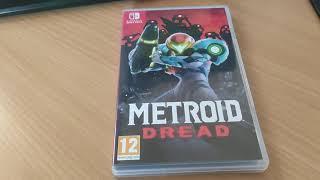 Metroid Dread Switch unboxing (PAL)