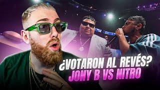 ¿VOTARON AL REVÉS? NITRO VS JONY B FMS WORLD SERIES J4