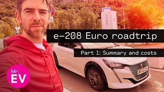 Small car, big journey: 2,300 electric miles around Europe in the Peugeot e-208 (part 1)