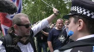 Man detained and searched for “displaying Israeli flag” in London park during pro-Palestine demo