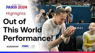 Kaylia Nemour Gets Gold  Sunisa Lee Takes Bronze  Women's Uneven Bars #Paris2024