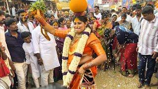 Jogini Nisha Kranthi Bonam 2025 | Jogini Nisha Kranthi Dance at Komuravelli Mallanna Jatara