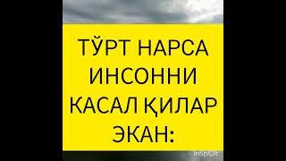 #Инсонни #касал килувчи 4 иллат.