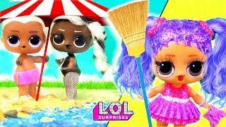 Мария В ШОКЕ! Витчи уехал на море с другой! Мультик про куклы лол сюрприз LOL dolls