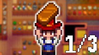 UNEDITED - Stardew Valley Full Museum Challenge! (Part 1/3)