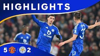 Carabao Cup Defeat  | Manchester United 5 Leicester City 2