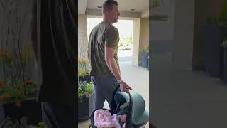 Leaving the hospital with our newborn #newborn #ytshorts #motherhood