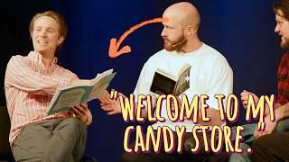 POKER ROBBERY | The BOOK Game (they can only speak from RANDOM BOOKS) | Shoot From The Hip