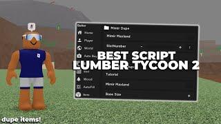 The BEST Lumber Tycoon 2 Script 🪚 | Dupe Items, Bring Trees, & MORE!