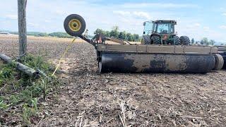 Farmer hits Electric Pole with tractor | Scary stuff!