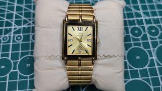 22K GOLD ELECTROPLATED MEMA JAPAN QUARTZ/HOW TO CHANGE BATTERY